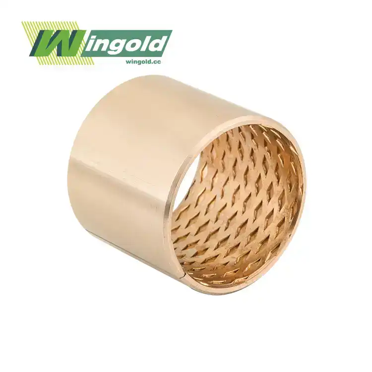 Which industries benefit most from maintenance-free bronze bushings?